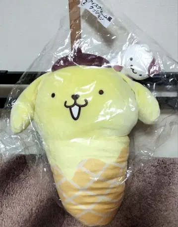 폼폼푸딩 제일복권 아이스크림풍 쿠션 산리오