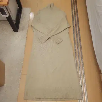 CREGONA 터틀넥 롱 원피스