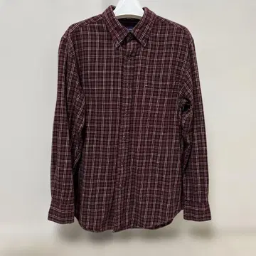 SADDLEBRED 미국 빈티지 의류 빨간색 체크 플란넬 셔츠 남성용