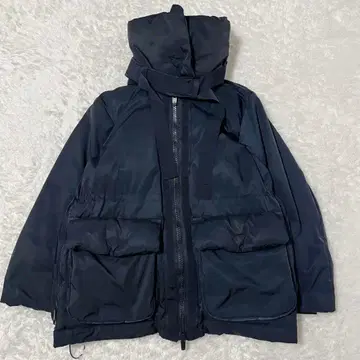 유니클로 +J 질 샌더 하이브리드 다운 네이비 UNIQLO M