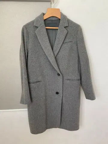 Spick&Span 체스터 코트 롱 코트 그레이