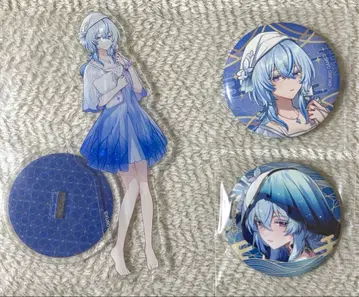 명조 극락탕 콜라보 쇼어키퍼 아크릴 스탠드 캔 배지