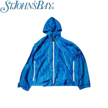 St.John's Bay 후드 부착 나일론 자켓 파랑