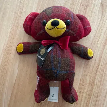 [ 택 포함 새상품급 ] 해리스 트위드 테디베어