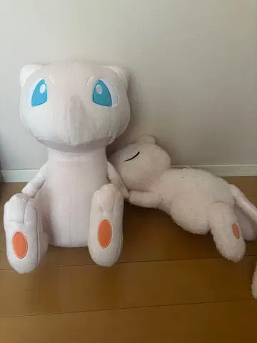 포켓몬 메가 뮤 봉제 인형 2개 세트