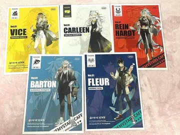 백야극광 특전 엽서 세트 5매조