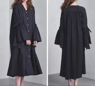 ELIN 플레어 슬리브 원피스