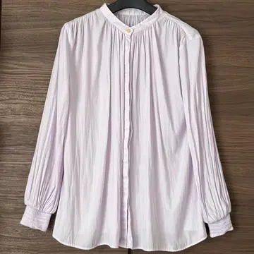 PLST 루즈핏 쉬폰 블라우스