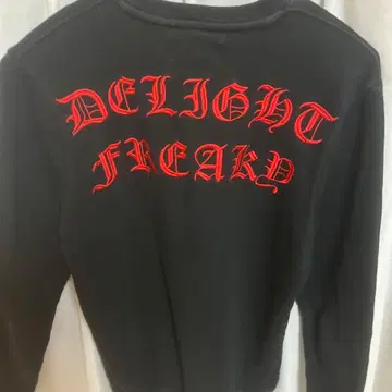 RTEG DELIGHT FREAK 맨투맨 Small 블랙