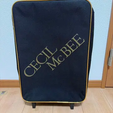 CECI McBEE 블랙 골드 여행 백