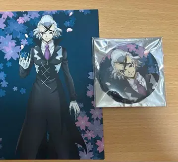 Dr.STONE 제노 특전 엽서 캔뱃지 마루이 꽃놀이 닥스토