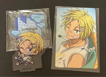 사카모토 데이즈 데코라 미니 캐릭터 아크릴 스탠드 특전 카드 아사쿠라 신