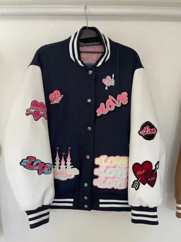=LOVE 5주년 바시티 자켓