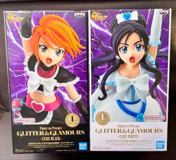 두 사람은 프리큐어 큐어 화이트 큐어 블랙 피규어 2개 세트