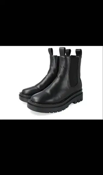 방수 블랙 사이드 고어 부츠 M 사이즈