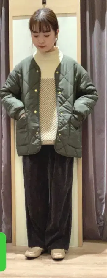 Lugnoncure 퀼팅 코트