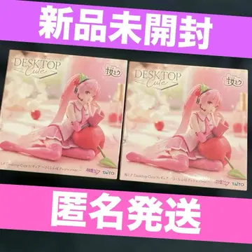 벚꽃 미쿠 Desktop Cute 체리 피규어 하츠네 미쿠 2체 세트