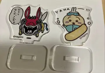 치이카와(먼작귀) 관광 아크릴 스탠드 스노우보드 토끼 1점