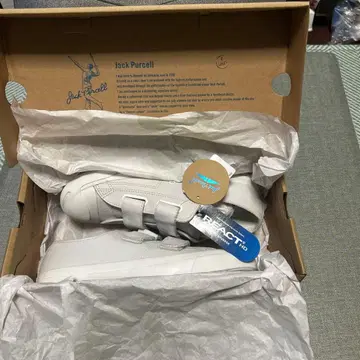 컨버스 Jack Purcell 벨크로 스니커즈 화이트