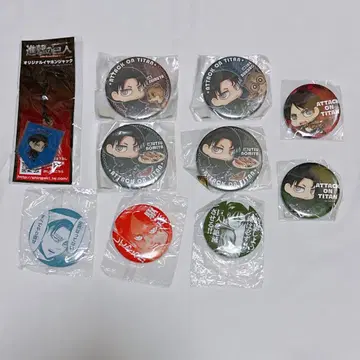 진격의 거인 캔뱃지 리바이 엘렌