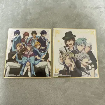 우타노 프린스사마 색지 2장