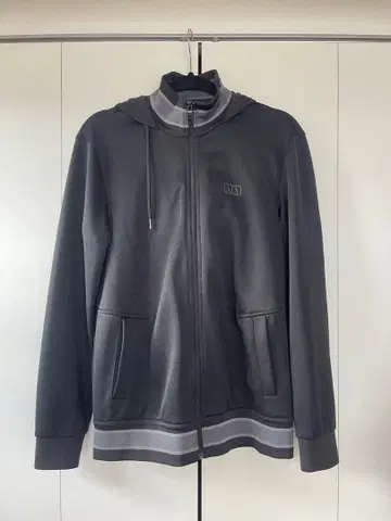 ARMANI EXCHANGE 트랙 자켓 (후드 부착)