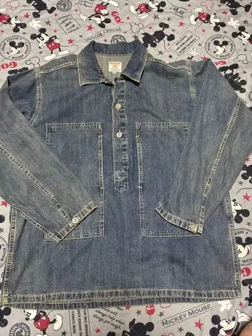 새상품급 HOUSTON 데님 셔츠 M 사이즈