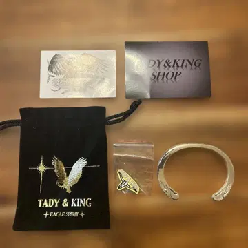 새상품급 TADY&KING 이글 페이스 뱅글 L L 대디앤킹