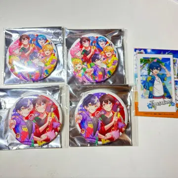 AMPTAK BIG 캔뱃지 아토마제 치구사 군 포토 카드