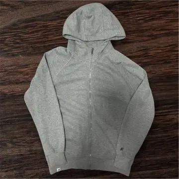 러셀 애슬레틱 그레이 후드티