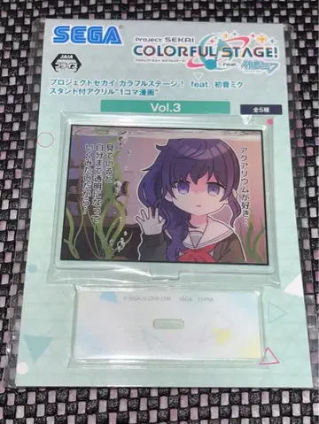 프로젝트 세카이 프로세카 아사히나 마후유 스탠드 부착 아크릴 1컷 만화