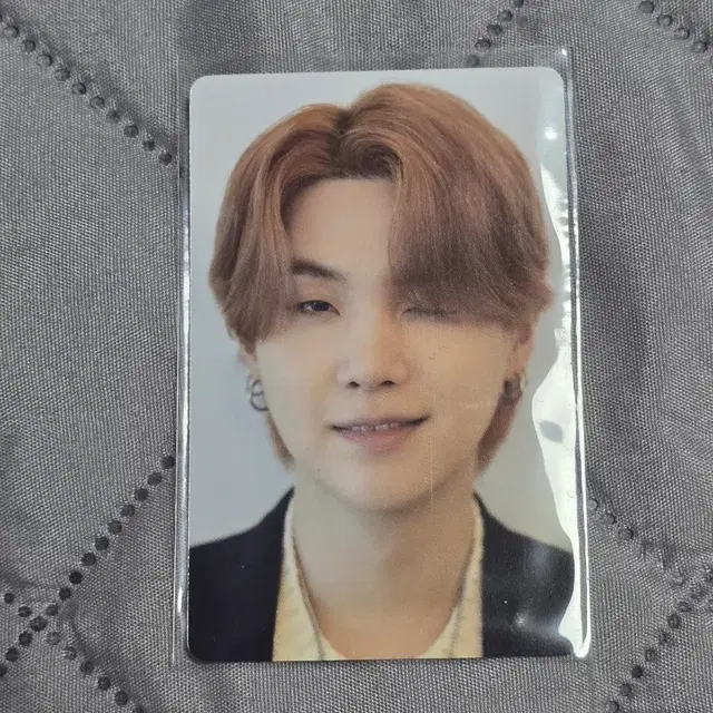 방탄소년단 슈가 포토카드