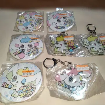 미사용 페로페로 스파클즈 캔뱃지 아크릴 키링 세키야 유리