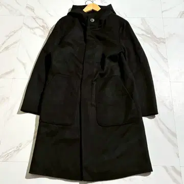 컨디션 최상 22AW 띠어리  착용 더블 페이스 후디드 코트 캐시미어