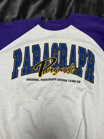 PARAGRAPH 래글런 슬리브 트레이닝복