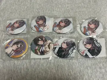 치구사 미노리 시노 캔뱃지 7점 + 덤 코토부키야 복권