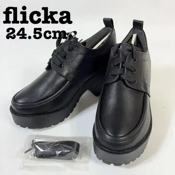 [ 재고 처분품 ] flicka 로퍼 24.5cm 힐 펌프스