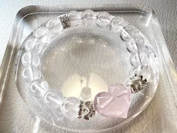 스타 로즈쿼츠 파인애플컷 로즈쿼츠 팔찌