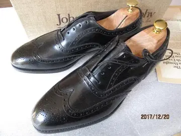 DEAD품 고급 Johnston & Murphy 블랙 9.5D