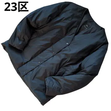 컨디션 최상 23구 ADS 다운 숏코트 노카라 블랙 사이즈 40