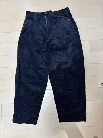 FREAK'S STORE 코듀로이 와이드 팬츠 M 네이비