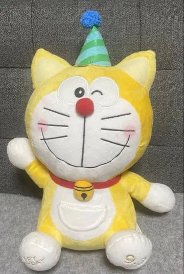 원조 도라에몽 벌스데이 봉제 인형 BIG 2019
