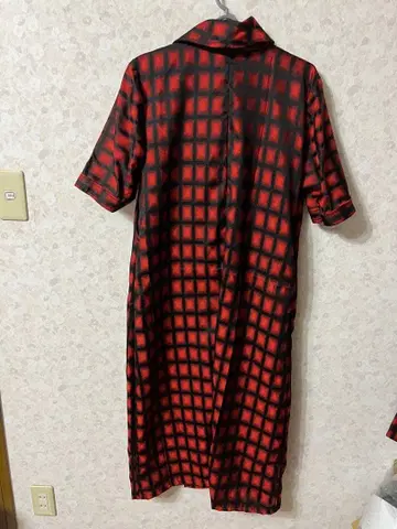 기모노 리메이크 원피스 순수 실크 M 사이즈