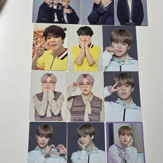 BTS 방탄 지민 미니 포토카드 일괄