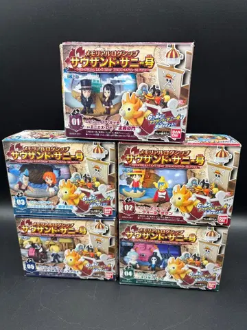 미개봉 원피스 메모리얼로그 선박 사우전드 써니호 1~5 중 5개