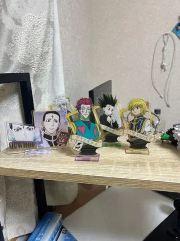 아크릴 스탠드 5개 세트 HUNTER x HUNTER