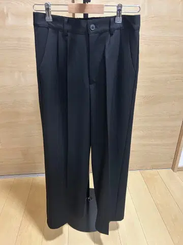 [ CLEL ] Prime TR 세미 와이드 턱 슬랙스