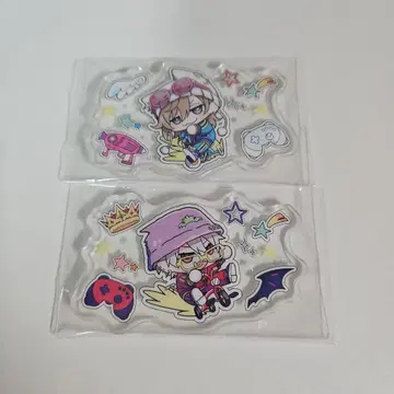 니지산지 ChroNoiR 아크릴 스티커 카나에 쿠츠하