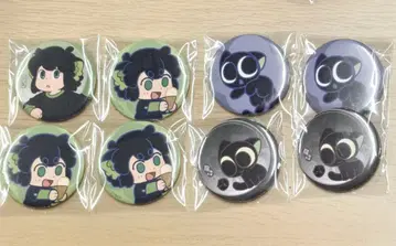 라오허전기 샤오헤이 캔뱃지 세트