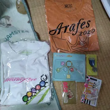 아라시 ARASHI T셔츠와 굿즈 묶음 판매